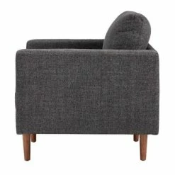 Top 10 ✨ Hayden Tapered Leg Armchair with Pillows - Inspire Q Heather Gray 👏 -Living Room Chairs Sales unnamed file 5603