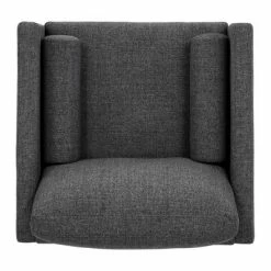 Top 10 ✨ Hayden Tapered Leg Armchair with Pillows - Inspire Q Heather Gray 👏 -Living Room Chairs Sales unnamed file 5605