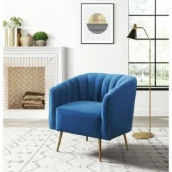 Discount 🌟 Lucia Armchair - Picket House Furnishings Cobalt ✨ -Living Room Chairs Sales unnamed file 5620