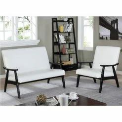 Wholesale ⌛ Sandros Mid-Century Accent Chair - HOMES: Inside + Out White 🔥