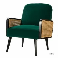 Best Pirce 😀 Flavio Rattan Accent Armchair | Karat Home 😍 -Living Room Chairs Sales unnamed file 5637