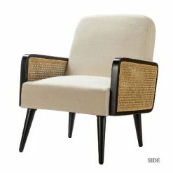 Best Pirce 😀 Flavio Rattan Accent Armchair | Karat Home 😍 -Living Room Chairs Sales unnamed file 5638
