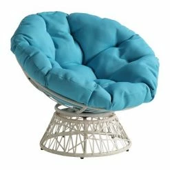 Budget 💯 Papasan Chair - OSP Home Furnishings Gray With Cream Wicker 🛒 -Living Room Chairs Sales unnamed file 564