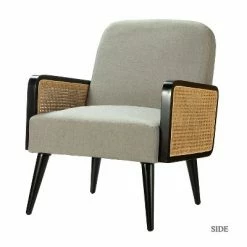 Best Pirce 😀 Flavio Rattan Accent Armchair | Karat Home 😍 -Living Room Chairs Sales unnamed file 5641