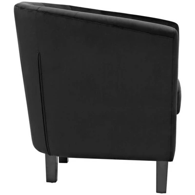 Outlet π₯ Prospect Velvet Armchair - Modway Black π₯° 4 Outlet π₯ Prospect Velvet Armchair - Modway Black π₯° - Image 2