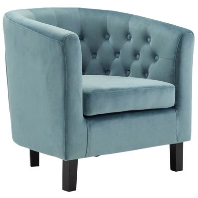 Outlet π₯ Prospect Velvet Armchair - Modway Black π₯° 11 Outlet π₯ Prospect Velvet Armchair - Modway Black π₯° - Image 9