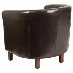 Top 10 ❤️ Flash Furniture HERCULES Cranford Series Tufted Barrel Chair 🎁