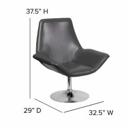 Top 10 👏 Flash Furniture HERCULES Sabrina Series LeatherSoft Side Reception Chair with Open Protruding Arms 🎁 -Living Room Chairs Sales unnamed file 5758