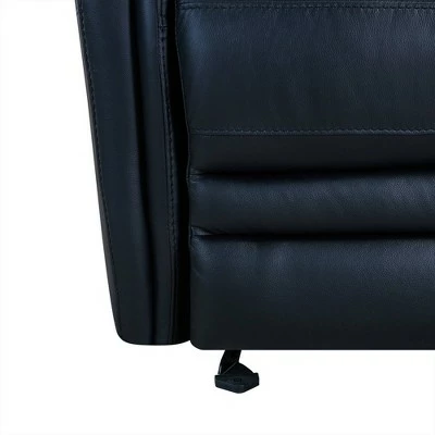 Outlet ๐คฉ Wolfe Contemporary Leather Power Recliner Chair with USB Black - Armen Living โ๏ธ 8 Outlet ๐คฉ Wolfe Contemporary Leather Power Recliner Chair with USB Black - Armen Living โ๏ธ - Image 6