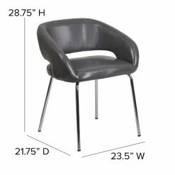Coupon 💯 Emma and Oliver Contemporary Leather Side Reception Chair 🛒 20 Coupon 💯 Emma and Oliver Contemporary Leather Side Reception Chair 🛒 -Living Room Chairs Sales unnamed file 5845