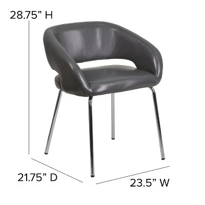 Coupon 💯 Emma and Oliver Contemporary Leather Side Reception Chair 🛒 7 Coupon 💯 Emma and Oliver Contemporary Leather Side Reception Chair 🛒 - Image 5