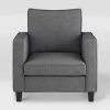 Cheapest 💯 Georgia Fabric Accent Armchair Gray - CorLiving 🤩 1 Cheapest 💯 Georgia Fabric Accent Armchair Gray - CorLiving 🤩 -Living Room Chairs Sales unnamed file 5855