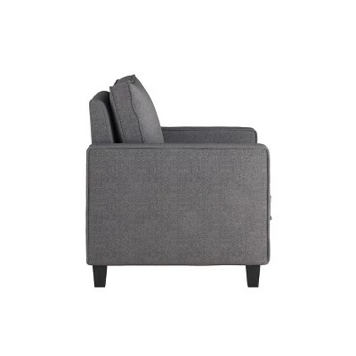 Cheapest 💯 Georgia Fabric Accent Armchair Gray - CorLiving 🤩 5 Cheapest 💯 Georgia Fabric Accent Armchair Gray - CorLiving 🤩 - Image 3