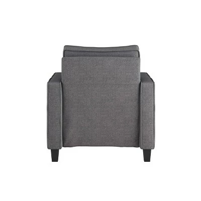 Cheapest 💯 Georgia Fabric Accent Armchair Gray - CorLiving 🤩 6 Cheapest 💯 Georgia Fabric Accent Armchair Gray - CorLiving 🤩 - Image 4
