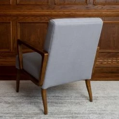 Best deal 👏 Padbery Linen Armchair Light Gray - Abbyson Living ❤️ -Living Room Chairs Sales unnamed file 5865