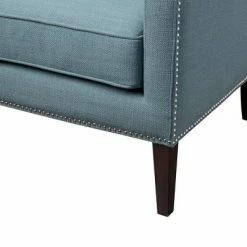 Discount 🌟 Madison Park Colette Wing Chair Blue 🤩 -Living Room Chairs Sales unnamed file 5892
