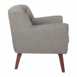Cheapest ๐ Mill Lane Chair with Coffee Legs - OSP Home Furnishings Gray ๐
