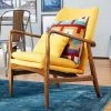 Best Sale 🛒 Bradley Linen Weave Accent Chair - Manhattan Comfort Yellow 👍 -Living Room Chairs Sales unnamed file 5988