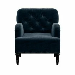 Wholesale ✨ Kibby Diamond Button Tufted Armchair Velvet - Handy Living Fawn Gray 🔥 -Living Room Chairs Sales unnamed file 6009