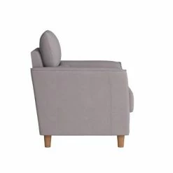 Cheapest 🧨 Georgia Upholstered Accent Armchair Light Gray - CorLiving 🧨 -Living Room Chairs Sales unnamed file 6013
