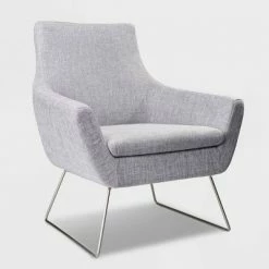 Best reviews of ✨ Kendrick Chair - Adesso Light Gray 💯 -Living Room Chairs Sales unnamed file 602