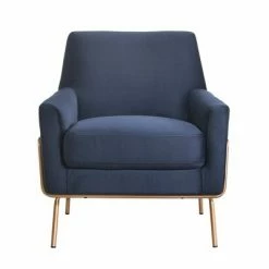 Best reviews of ❤️ Kent Modern Accent Armchair - Picket House Furnishings Blue 🤩 -Living Room Chairs Sales unnamed file 6028