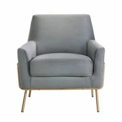 Best reviews of ❤️ Kent Modern Accent Armchair - Picket House Furnishings Blue 🤩 -Living Room Chairs Sales unnamed file 6029