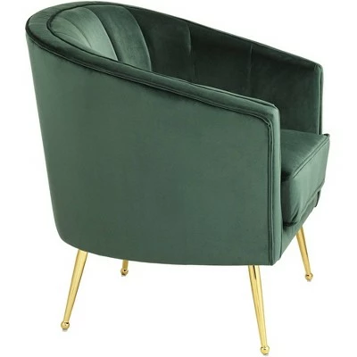 Brand new ๐ 55 Downing Street Leighton Green Velvet and Gold Tufted Accent Chair ๐คฉ 9 Brand new ๐ 55 Downing Street Leighton Green Velvet and Gold Tufted Accent Chair ๐คฉ - Image 7