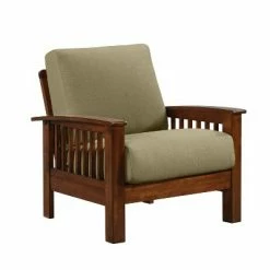 Best reviews of 😍 Maison Hill Mission Style Armchair - Handy Living Barley Tan 🥰