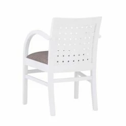Outlet ⌛ Sumpter Woven Armchair White - Linon 🎁 -Living Room Chairs Sales unnamed file 6133