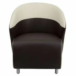 Discount 👏 Flash Furniture LeatherSoft Curved Barrel Back Lounge Chair 👍 -Living Room Chairs Sales unnamed file 6139