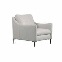 Brand new 👏 Luna 100% Top Grain Leather Chair - Abbyson Living French Blue 😀 -Living Room Chairs Sales unnamed file 6211