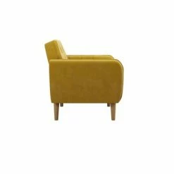 Outlet 🔔 Teresa Tufted Accent Chair - Novogratz Blue 😉 -Living Room Chairs Sales unnamed file 6273