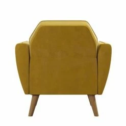 Outlet 🔔 Teresa Tufted Accent Chair - Novogratz Blue 😉 -Living Room Chairs Sales unnamed file 6274