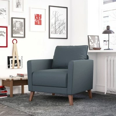 Outlet π€© Derna Upholstered Accent Chair Dark Gray - RST Brands π 3 Outlet π€© Derna Upholstered Accent Chair Dark Gray - RST Brands π