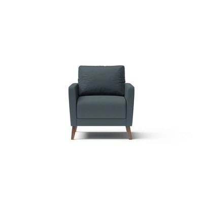 Outlet π€© Derna Upholstered Accent Chair Dark Gray - RST Brands π 4 Outlet π€© Derna Upholstered Accent Chair Dark Gray - RST Brands π - Image 2