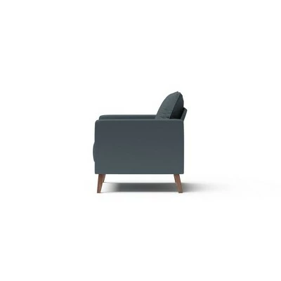 Outlet π€© Derna Upholstered Accent Chair Dark Gray - RST Brands π 5 Outlet π€© Derna Upholstered Accent Chair Dark Gray - RST Brands π - Image 3