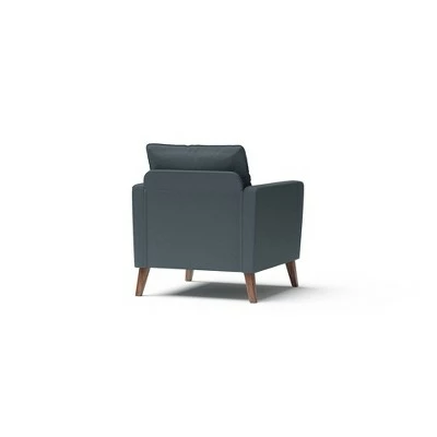 Outlet π€© Derna Upholstered Accent Chair Dark Gray - RST Brands π 6 Outlet π€© Derna Upholstered Accent Chair Dark Gray - RST Brands π - Image 4