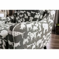 Best reviews of 🎉 Farreau Animal Pattern Chair Ivory/Black - HOMES: Inside + Out ✨ -Living Room Chairs Sales unnamed file 6469