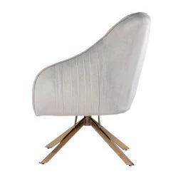 Best reviews of 🎉 Tralesford Upholstered Accent Chair Silver/Champagne - Aiden Lane 🌟 -Living Room Chairs Sales unnamed file 6473