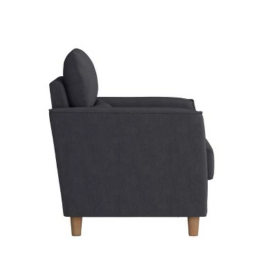 Brand new ๐คฉ Georgia Upholstered Accent Armchair Dark Gray - CorLiving ๐งจ 5 Brand new ๐คฉ Georgia Upholstered Accent Armchair Dark Gray - CorLiving ๐งจ - Image 3