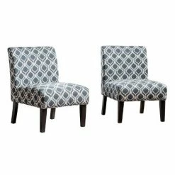 Best reviews of 🤩 Set of 2 Kassi Accent Chair - Christopher Knight Home Blue 👏 -Living Room Chairs Sales unnamed file 6558