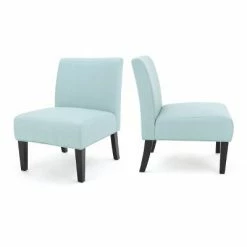 Best reviews of 🤩 Set of 2 Kassi Accent Chair - Christopher Knight Home Blue 👏 -Living Room Chairs Sales unnamed file 6559