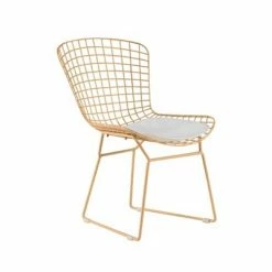 Coupon ❤️ Set of 2 Holly Wire Chair - Adore Decor Gold 🔥 -Living Room Chairs Sales unnamed file 6580