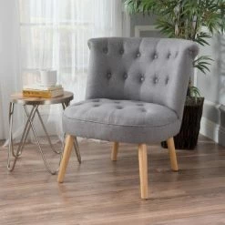Buy ✨ Cicely Tufted Accent Chair - Christopher Knight Home Light Blue 🧨