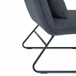 Best Pirce 👏 25" Cohan Accent chair with Lumbar Pillow Gray - Wyndenhall 😀 -Living Room Chairs Sales unnamed file 6598