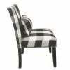 Hot Sale 🔥 Parker Accent Chair and Pillow - HomePop Gray ❤️ -Living Room Chairs Sales unnamed file 6611