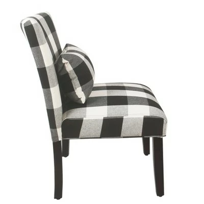 Hot Sale π₯ Parker Accent Chair and Pillow - HomePop Gray β€οΈ 3 Hot Sale π₯ Parker Accent Chair and Pillow - HomePop Gray β€οΈ