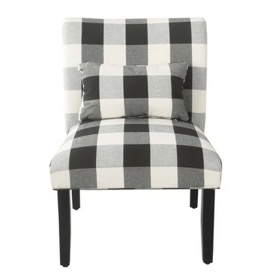 Hot Sale π₯ Parker Accent Chair and Pillow - HomePop Gray β€οΈ 6 Hot Sale π₯ Parker Accent Chair and Pillow - HomePop Gray β€οΈ - Image 4
