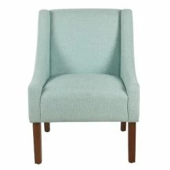 Best Pirce 🧨 Modern Swoop Accent Armchair - HomePop Dove Gray Stripe 🔔 -Living Room Chairs Sales unnamed file 665